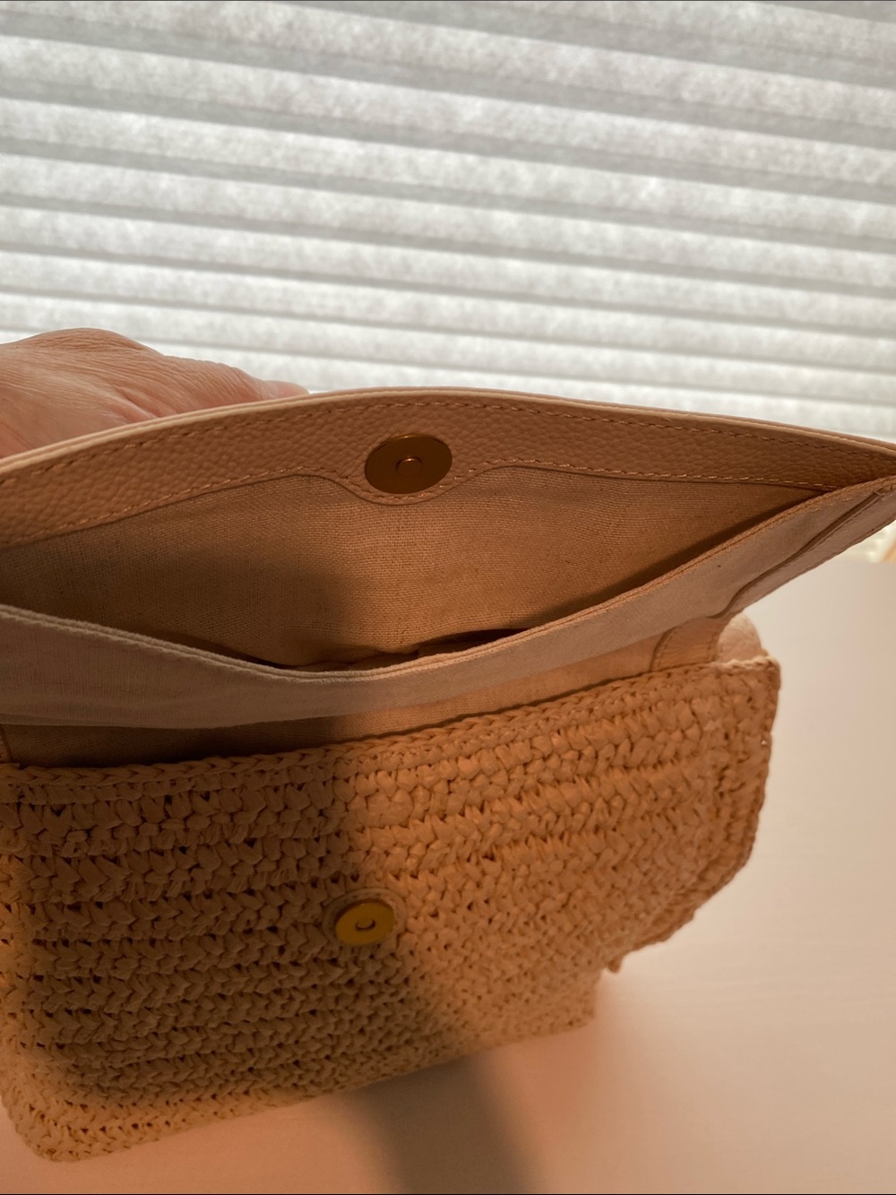 Vince Camuto Raffia Purse - Picture 6 of 7